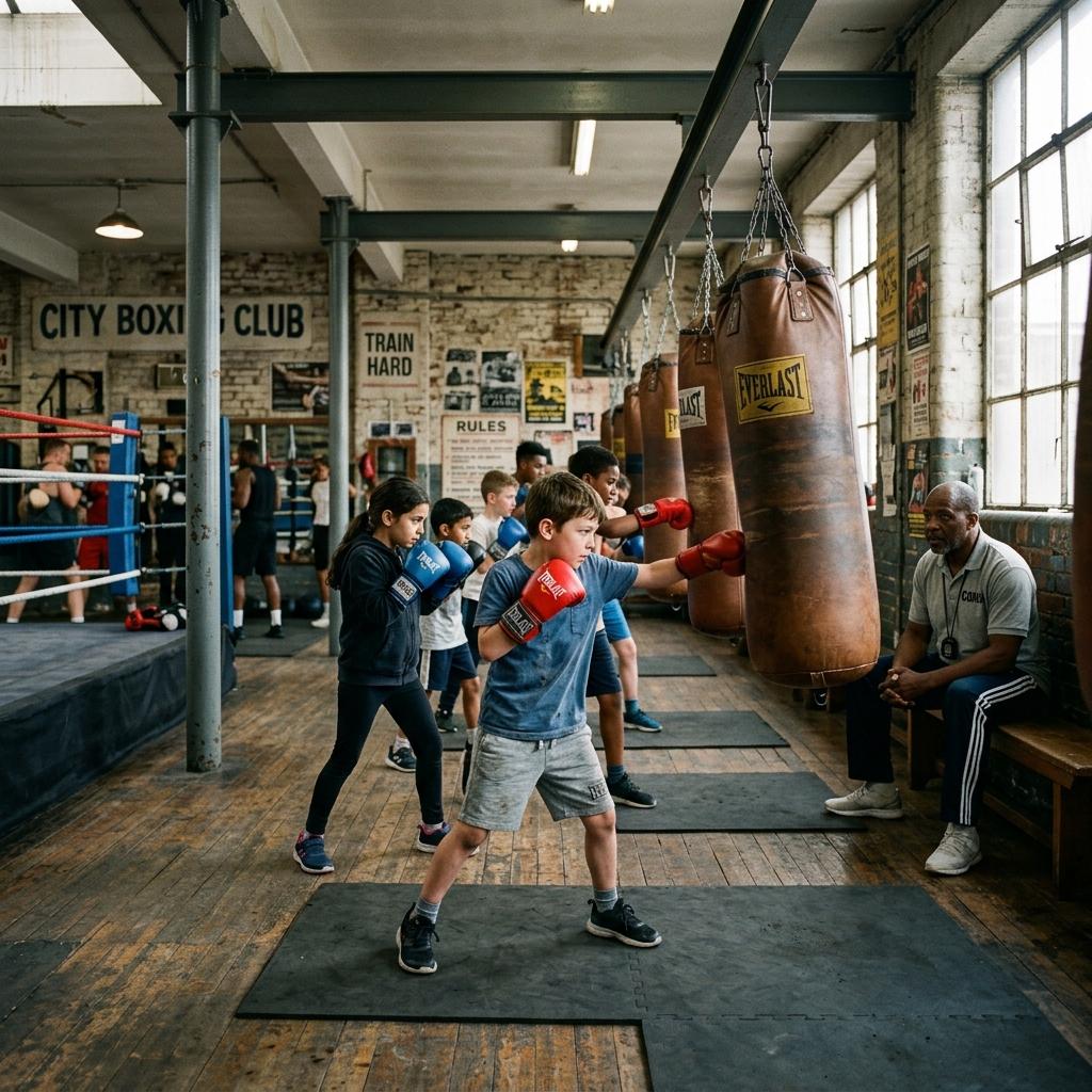 Tiny Titans youth boxing